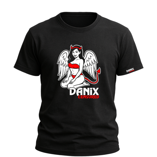 Tshirt Ange Rebelle [DANIX CENSORED]